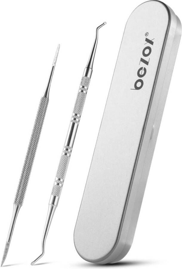Voetverzorging Ingegroeide Teennagelvijl & Lifter-Set Podoloog Heeft de Voorkeur Voor Ingegroeide Teennagelbehandelingstool-Teennagel Behandelen Vijlen
