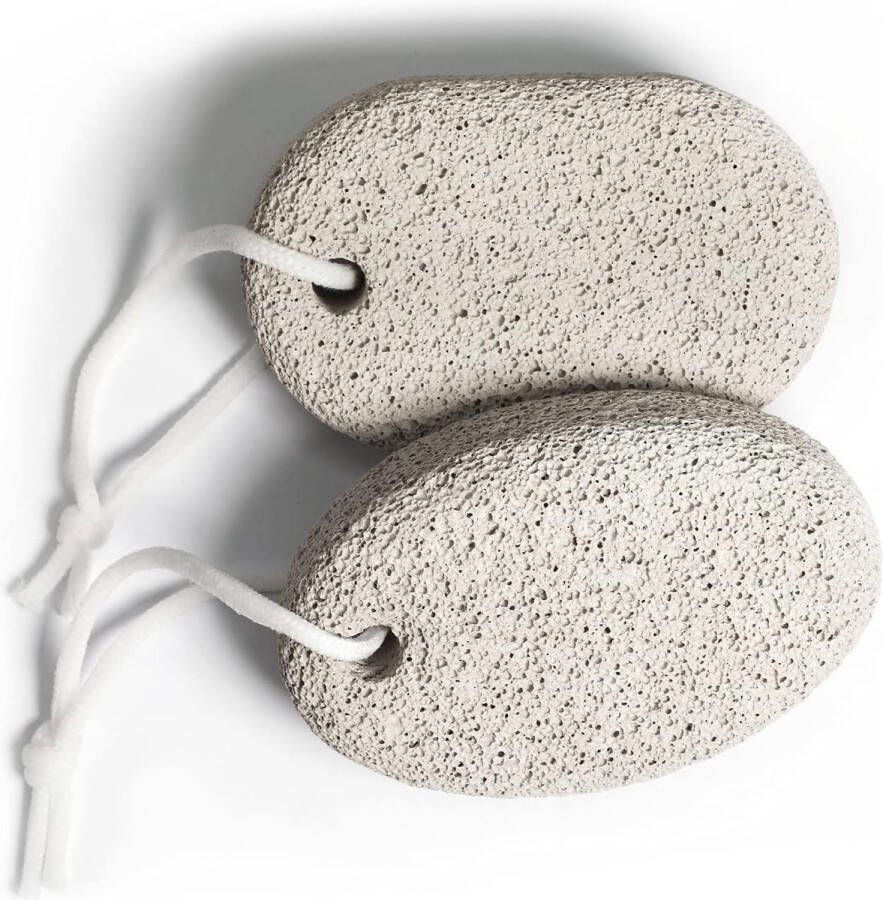 Voetverzorging Natuurlijke Puimsteen voor Voeten 2 PCS FOGARY Lava Pedicure Tools Harde Huid Eelt Remover voor Voeten en Handen Natuurlijke Voetvijl Exfoliatie om Dode Huid te Verwijderen
