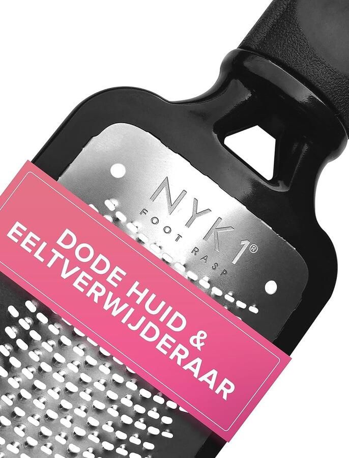 Voetverzorging ULTIEME Voetvijl Eeltverwijderaar Beste Voetvijl Voetrasp voor Eeltige Voeten Mega Voetvijl Pedicure Rasp Peeling Stevige Voetscrubber Puimsteen voor Voeten Hard Skin Remover Foot File Rasp
