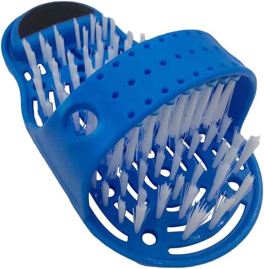 Voetwasmachine voetborstel douche voetmassageapparaat pantoffels voetreiniging borstels voetverzorging voetreiniging borstels slipper met zuignap om op de grond te plakken voor douche spa