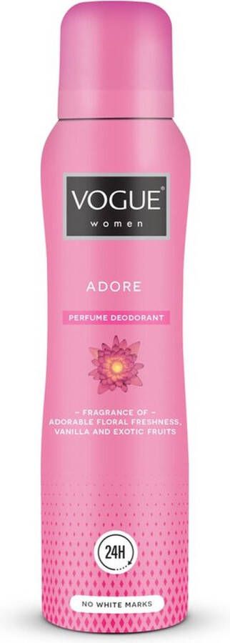 Vogue Women Adore Parfum Deodorant 6x150ml Voordeelverpakking