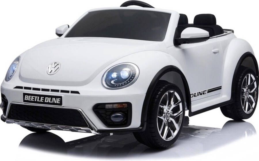 Volkswagen Beetle 12 volt Kinder Accu Auto met rubberen banden en meer! | Elektrische Kinderauto | Met afstandsbediening