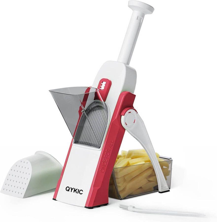 Voor eens en voor altijd Verstelbare Groentesnijder Genius Mandoline Groentesnijder Aardappelsnijder Uiensnijder