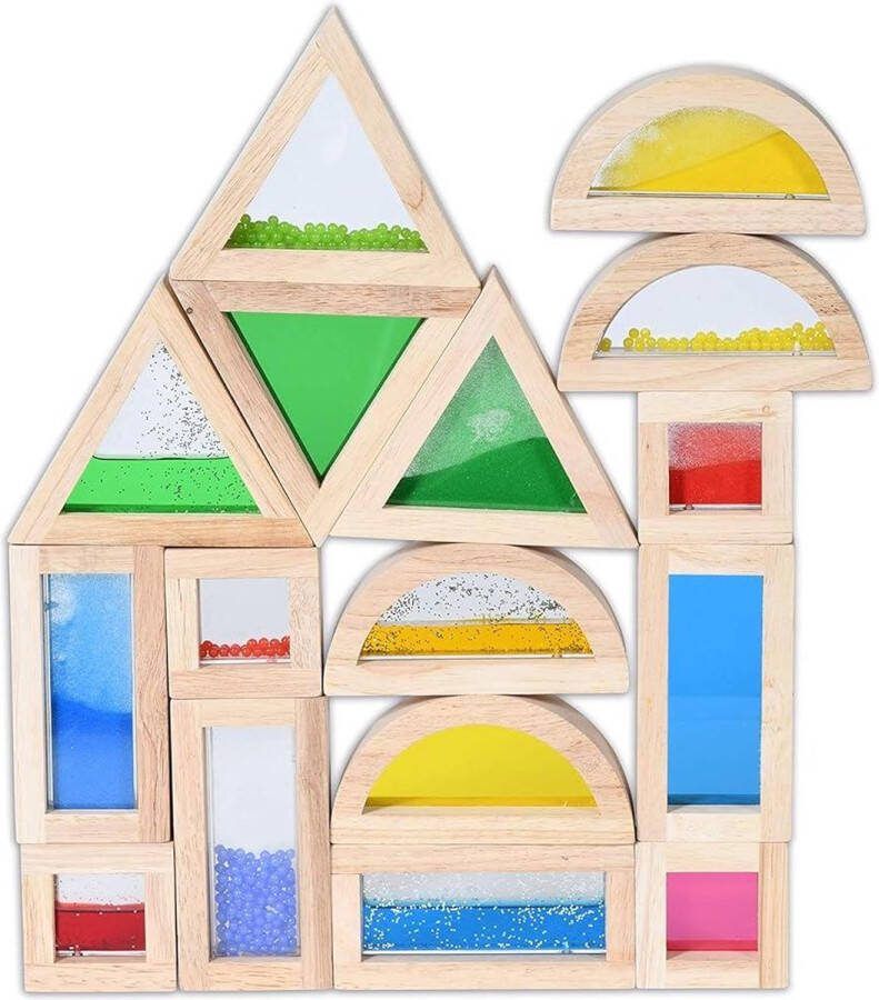Vormenstoof Sensory Block Set met TickiT 73281 Educatief Speelgoed voor Kinderen