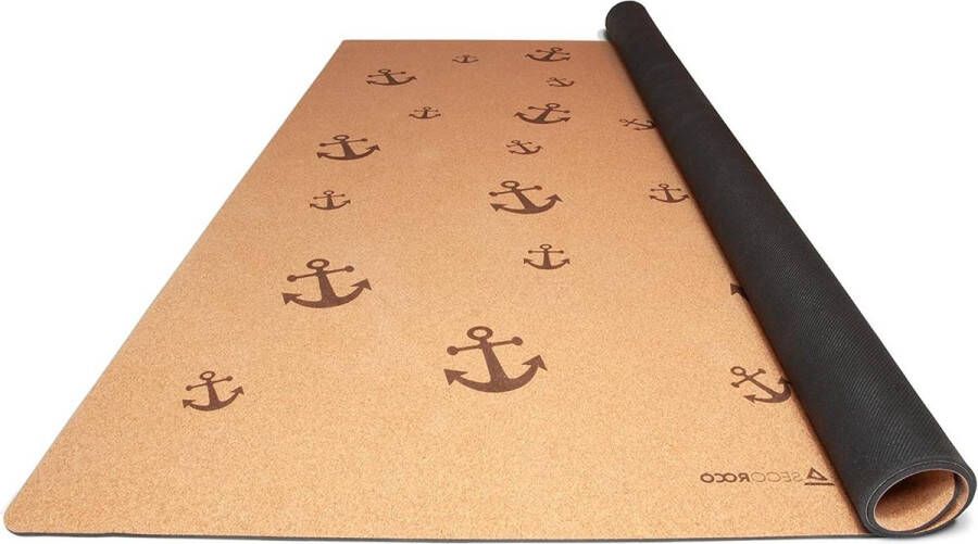 Vrij van schadelijke stoffen speelmat van kurk kruipmat voor baby's en kinderen Anker 160 x 110 cm