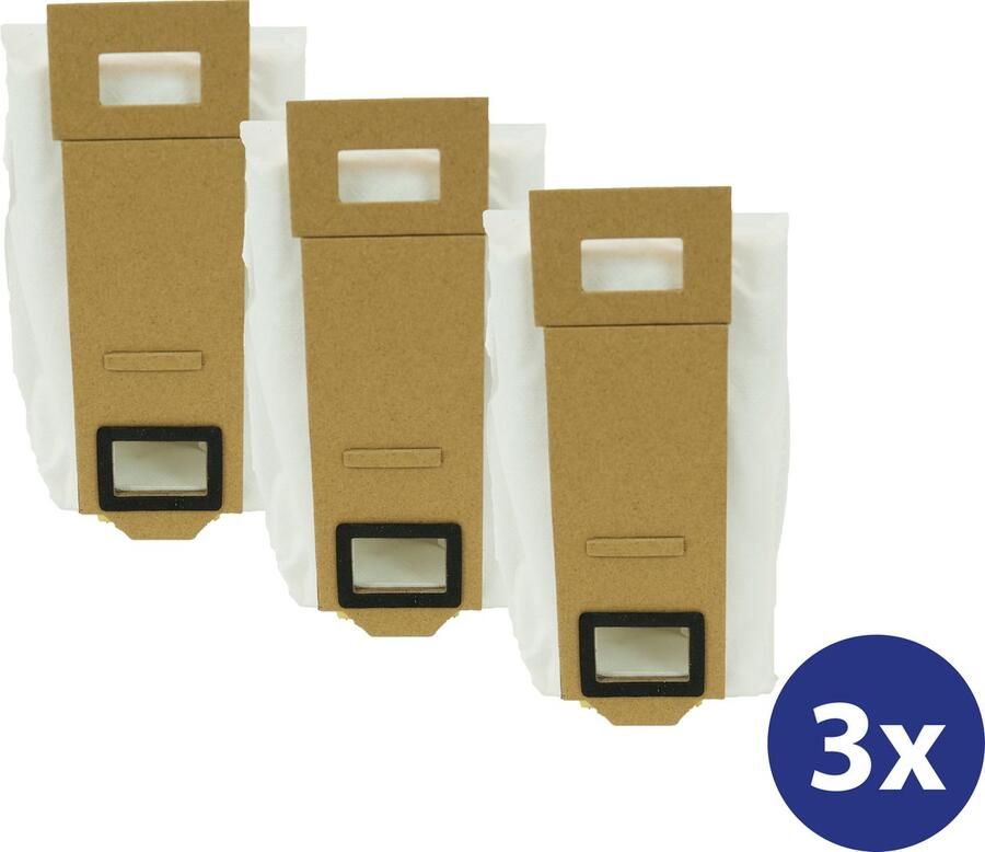 Vuilafvoerzak Stofzuigerzak Stofzak Auto Empty Dock Geschikt voor Xiaomi Roborock S7 S70 S75 T7S T7 plus Alternatief 3 stuks