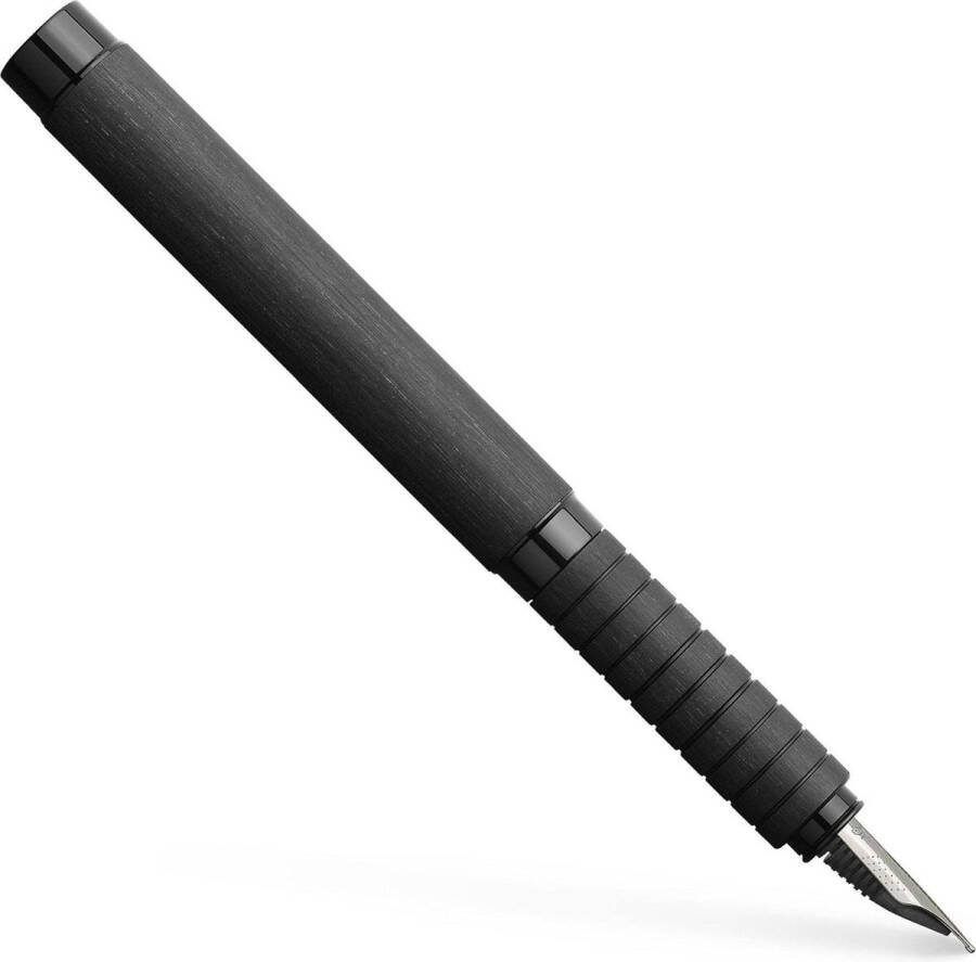 Vulpen Essentio veer EF aluminium zwart origineel Faber-Castell 148482