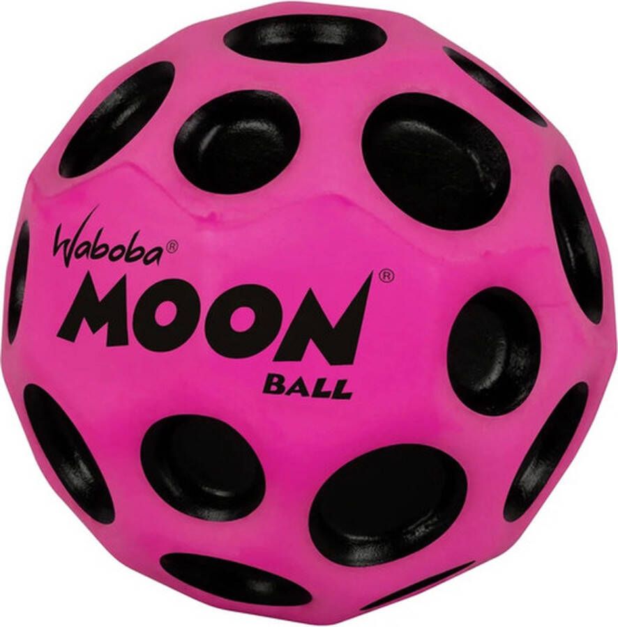 Waboba stuiterbal Original Moon Ball Roze Ø 6 3cm