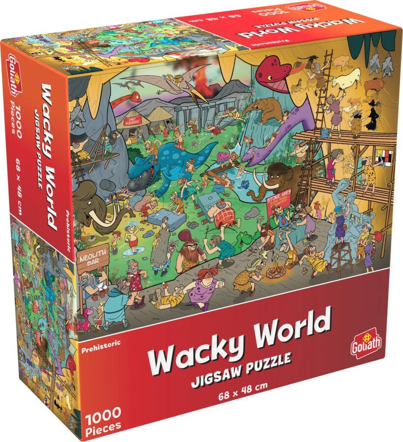 Goliath Wacky World Prehistoric Puzzel 1000 stukjes