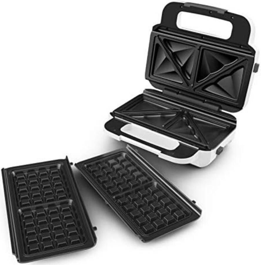 Wafelijzer met Verwisselbare Platen Wafelijzer met Uitneembare Platen