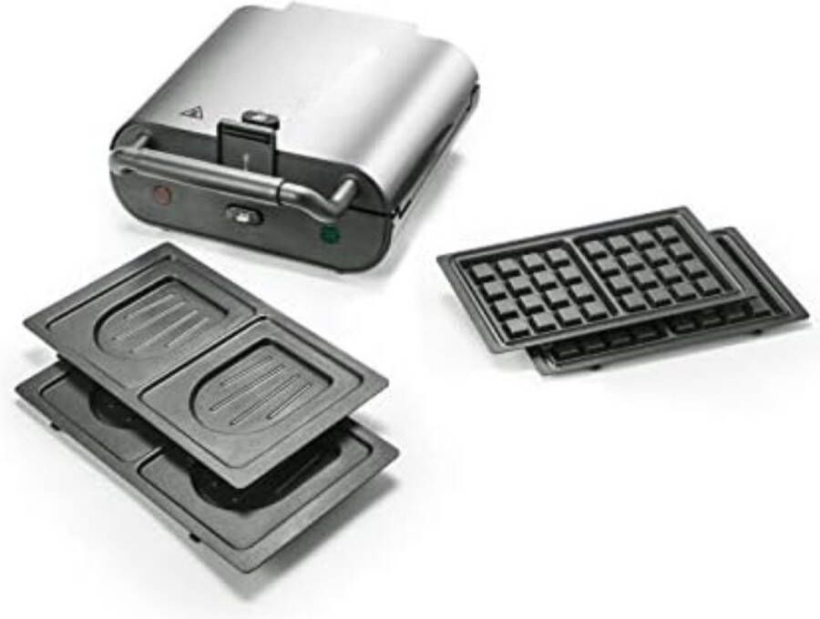 Wafelijzer met Verwisselbare Platen Wafelijzer met Uitneembare Platen