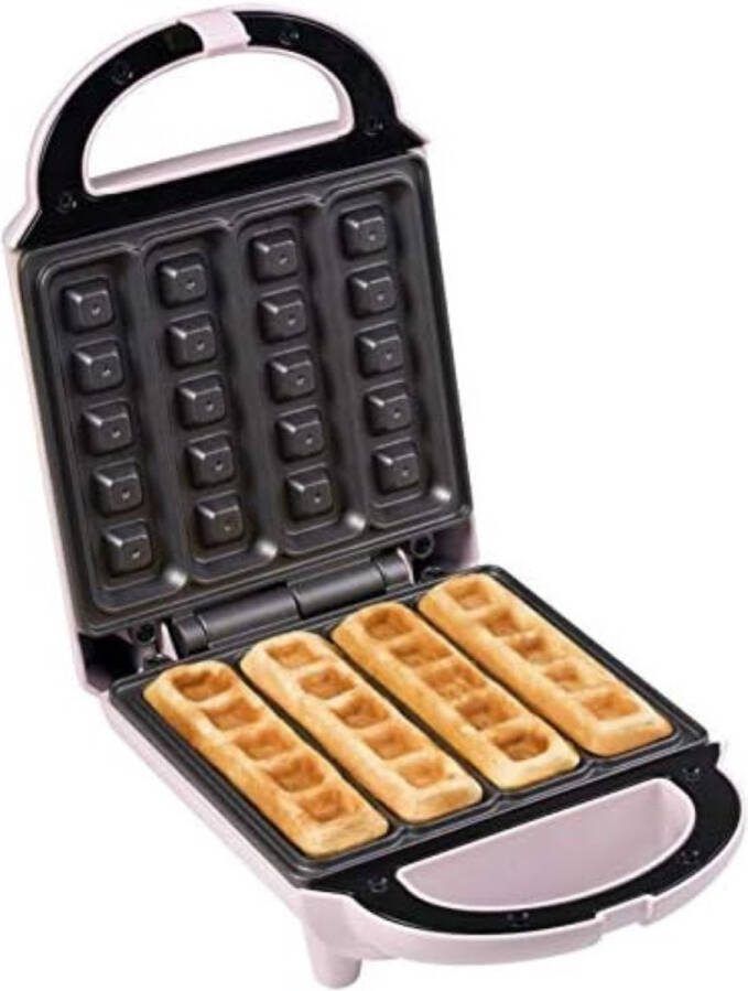 Wafelijzer met Verwisselbare Platen Wafelijzer met Uitneembare Platen