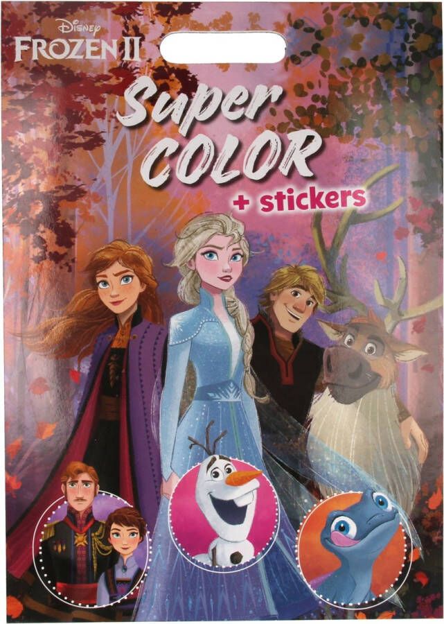 Walt Disney Super Color Kleurboek Frozen