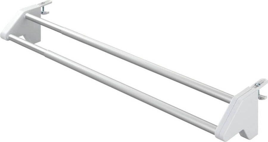 Wanddroogrek Radiator Wasdroger Standaard Aluminium Uittrekbaar 62-110 x 115 x 13 cm Wanddroogrek