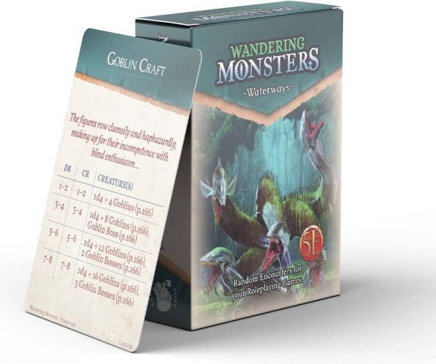 Nord Games LLC Wandering Monsters Waterways (D&D 5th edition)