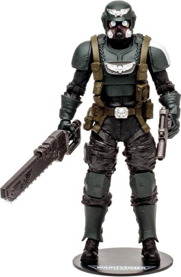 Warhammer 40k: Darktide Action Figure Veteran Guardsman 18 cm