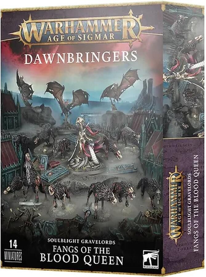 Warhammer Age of Sigmar Dawnbringers Fang of the Blood Queeen 14 Miniatures GW