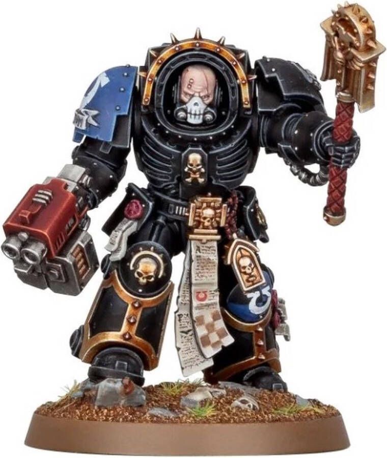 Warhammer Space Marines Chaplain In Terminator Armour 48-91