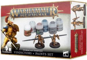 Warhammer Stormcast Eternals Vindictors + Paints Set Age of Sigmar