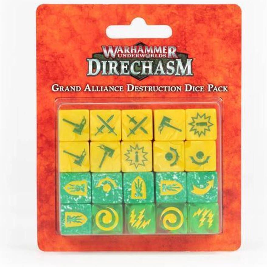 Warhammer Underworlds: Grand Alliance Destruction Dice --- Op = Op!!!