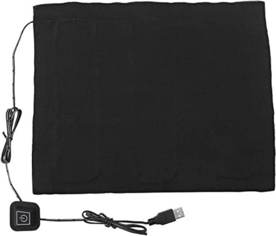 Warmtekussen 5V Elektrische stoffen Verwarming Koolstofvezel Verwarmingsmat voor Nek-Schouderkleding voor Huisdieren 23 x 29 cm