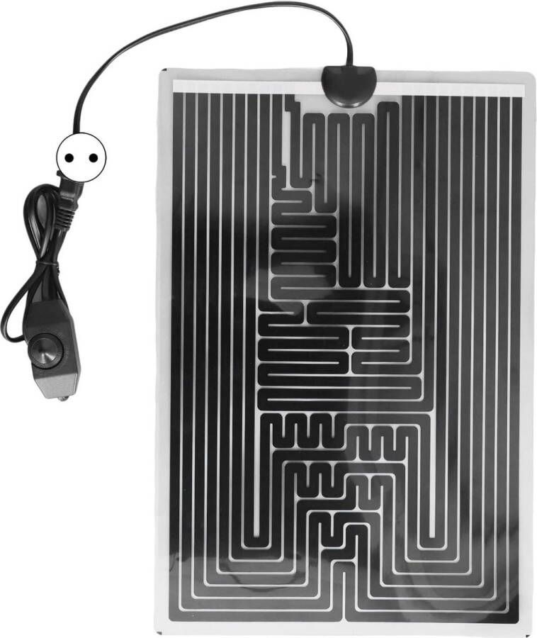 Warmtemat Planten Heremietkreeft Heater Heat Mat Onder Tank Heater Thermostaat voor Schildpadden-Hagedissen-Kikkers-Andere Reptielen-EU-stekker