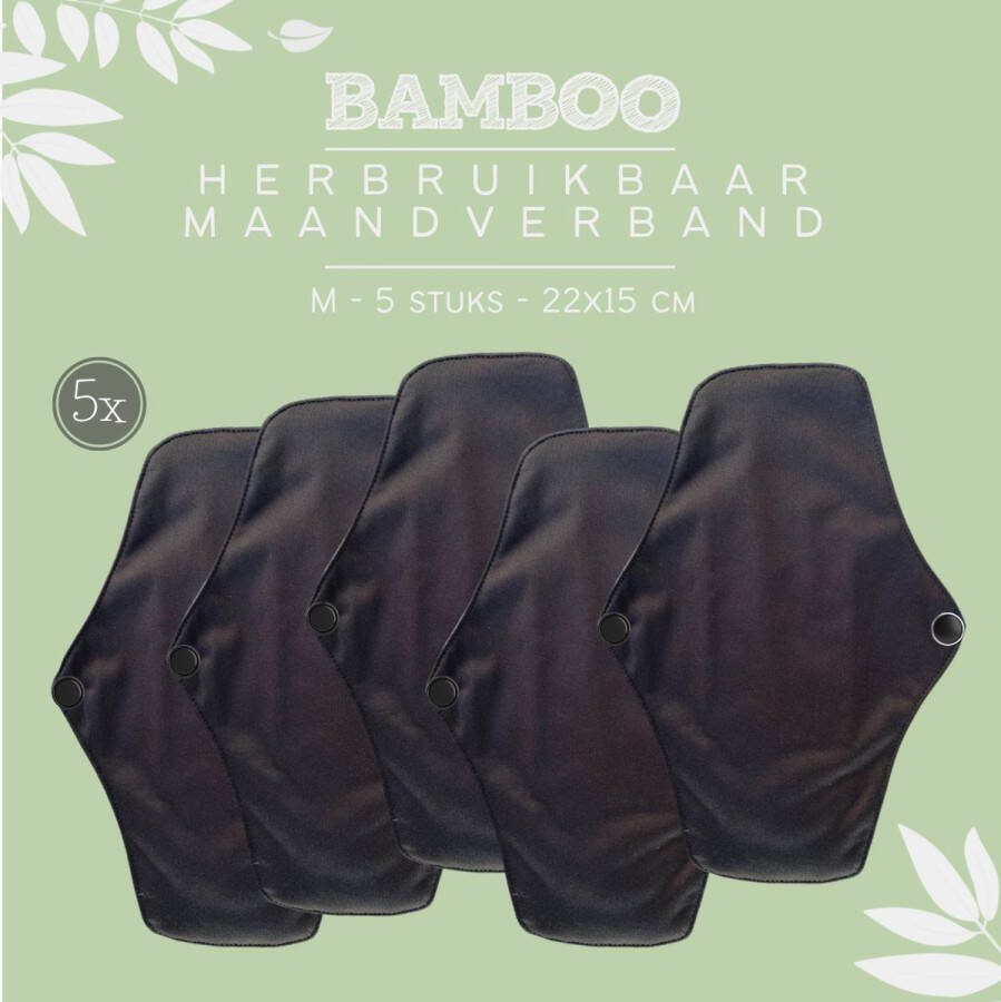 Wasbaar Maandverband – Herbrukabaar Maandverband – Reusable Sanitary Pads 100% Ecologisch