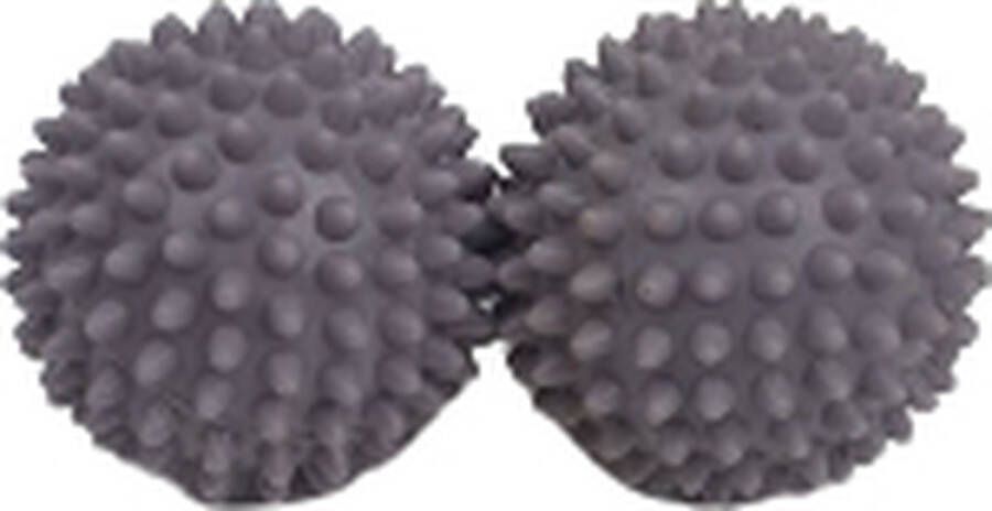 Wasdrogerballen WATH Wasdroger ballen Energiebesparend Drogerbal Herbruikbaar Kunststof Set van 2 Grijs