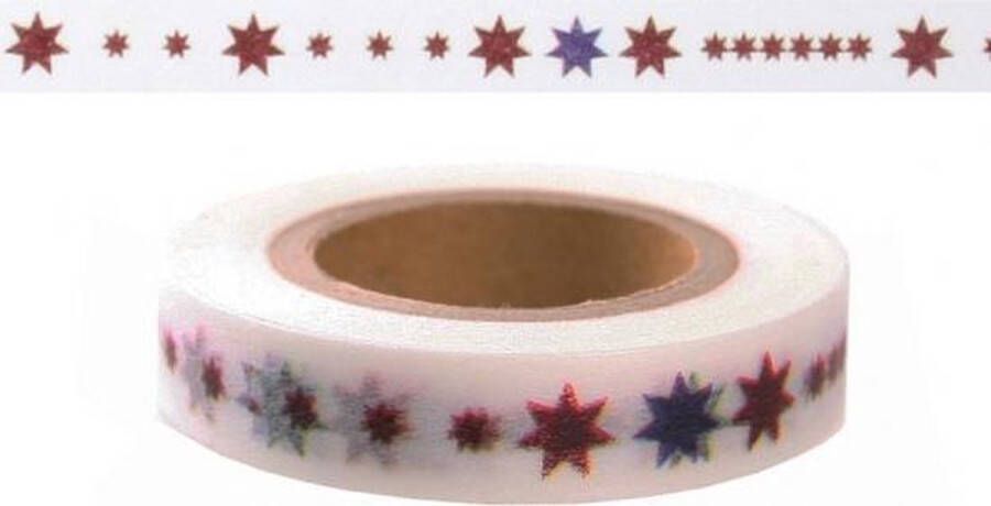 Rayher Hobby Washi tape met sterren Washi tape