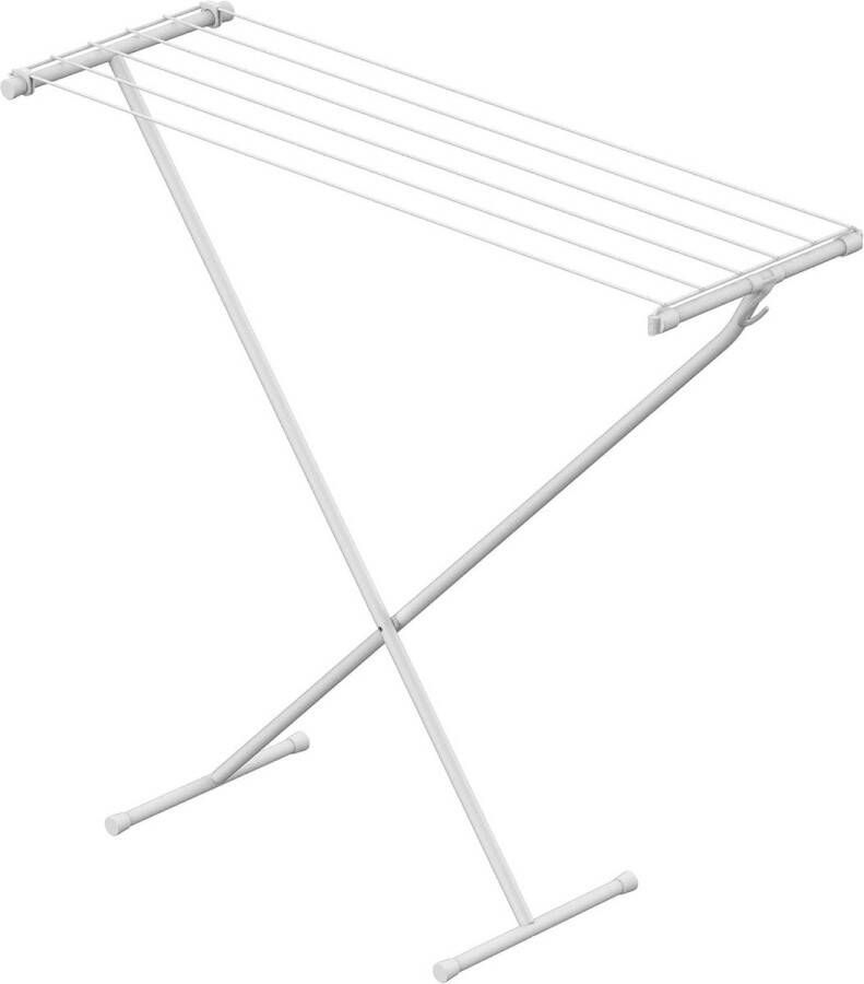 Wasrek Rörets Wasdroger Compact opberghaken praktisch en stabiel neemt weinig ruimte in 90 x 32 x 83 cm 55 m droogoppervlak design en kwaliteit van het sterkste Zweden