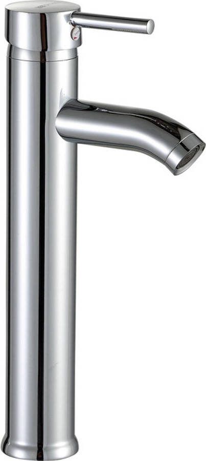 Wastafelkraan Badkamerkraan Wastafel Kraan Badkamer Keukenkraan Warm en Koud Water Kraan Roestvrijstalen Polished Nickel Universeel Voor Wastafel Badkamer 1 Stuk