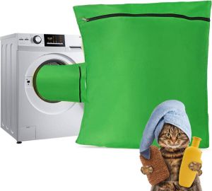 Waszak voor huishouding waszak voor handen en katten voor handdoeken dekens speelgoed (groot 1)