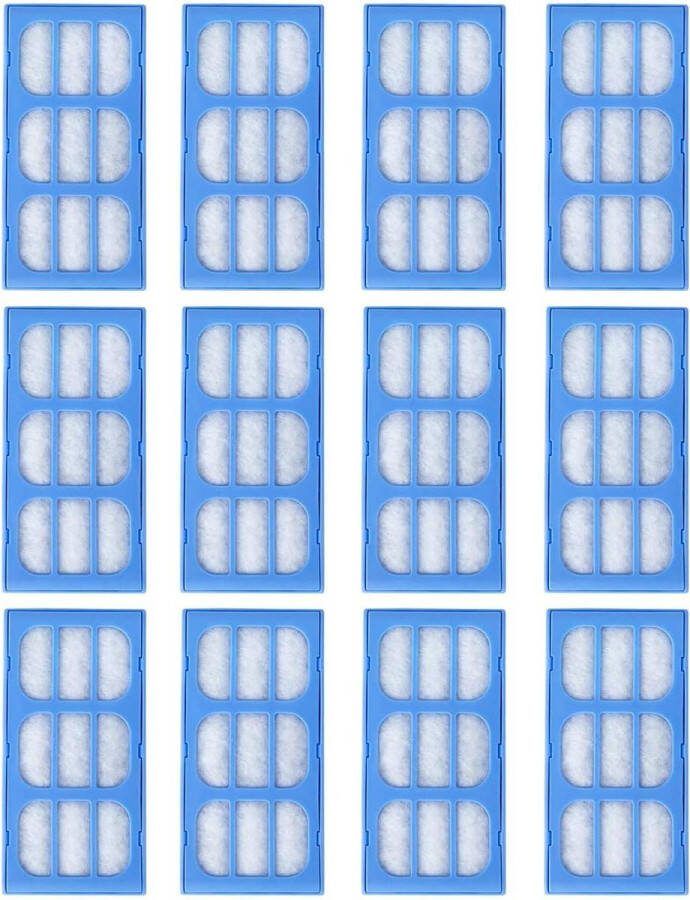 Water Fountain Filter Replacement Animal Cat Dog Cap Cartridges Mat Pet 12 Filters