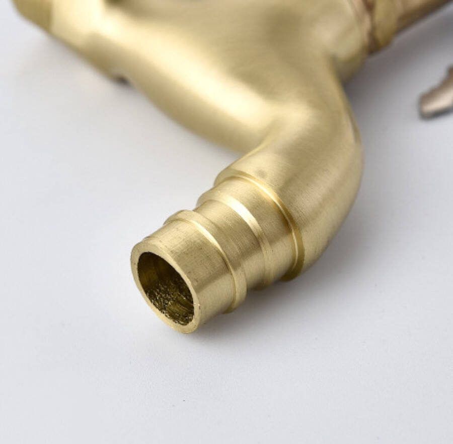 Water-Safe tapkraan 1 2 Waterkraan Buitenkraan met Slot Buitenkraan met slot lengte 15 cm inclusief 2 sleutels Buitenkraan 1 2 Beveiliging en anti-diefstal
