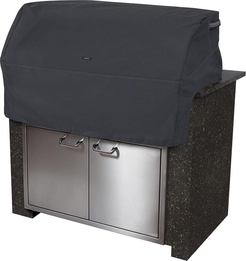 Waterafstotende geïntegreerde barbecuehoes zwart 94 cm Ravenna