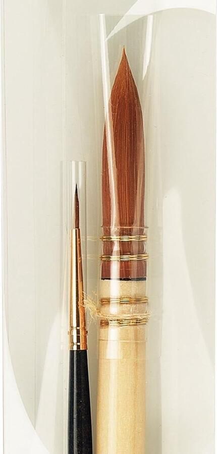 Watercolor serie 5379 CosmoTop Spin Quill wasborstelset synthetisch meerdere maten penselen serie 488 spin sable size 2