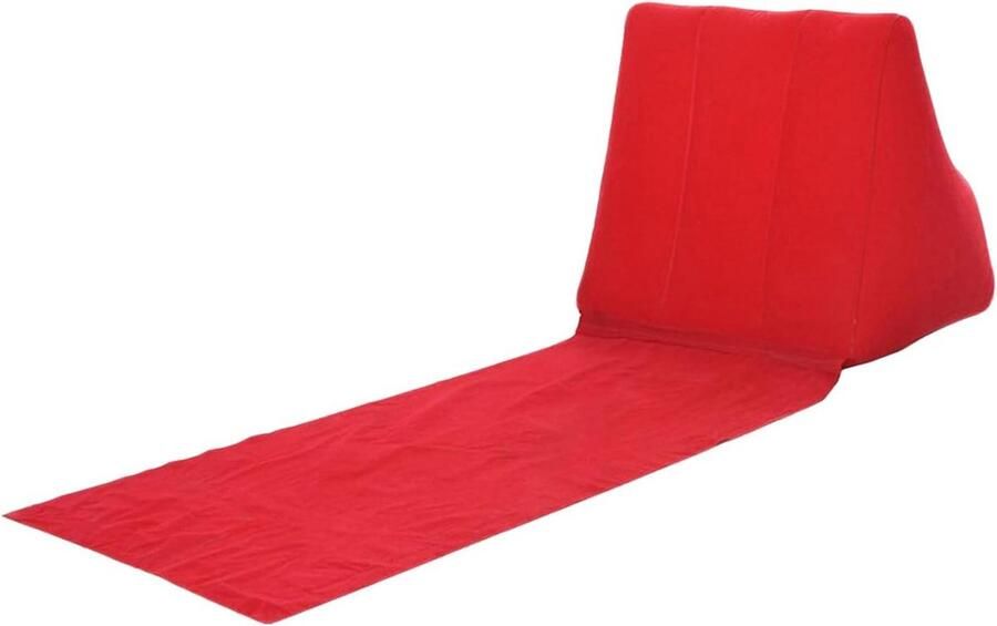 Waterdicht Vochtbestendig Opblaasbaar Draagbaar PVC Vlokken Strand Lounge Mat Chaise Longue Strandstoel voor Terras Camping