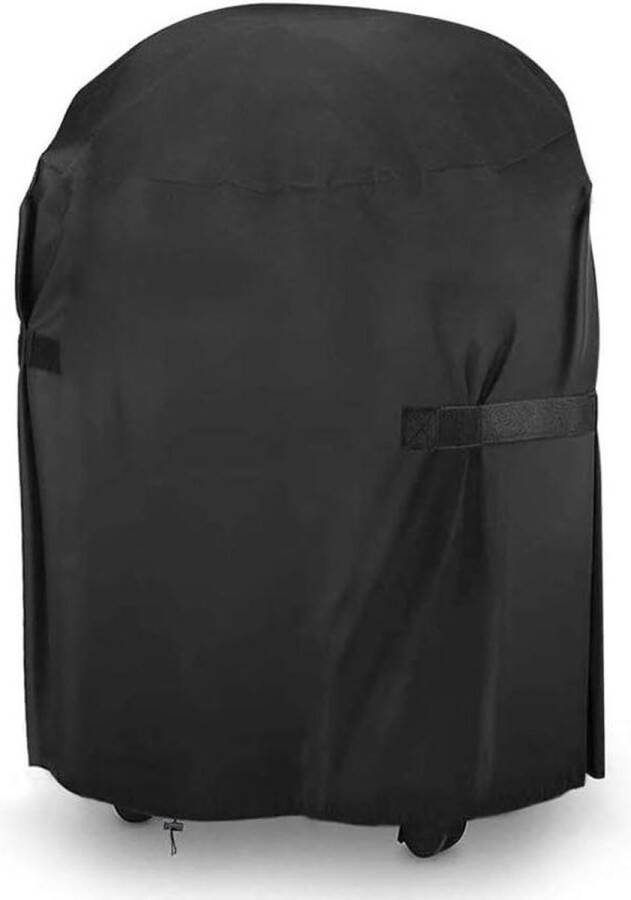 Waterdichte 420D BBQ-afdekhoes voor gasgrill Beschermhoes voor kap Grill afdekzeil rond 77 x 90 cm BBQ hoes