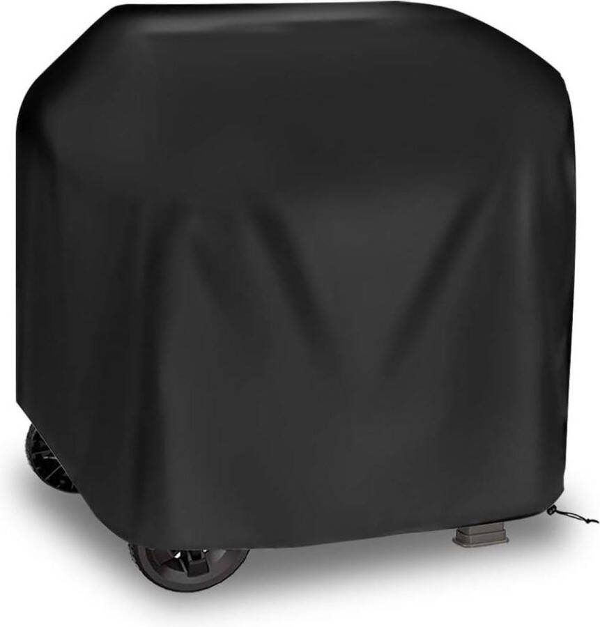Waterdichte Barbecueafdekhoes voor gasgrill 105 x 49 x 102 cm zwart met extra bescherming BBQ hoes