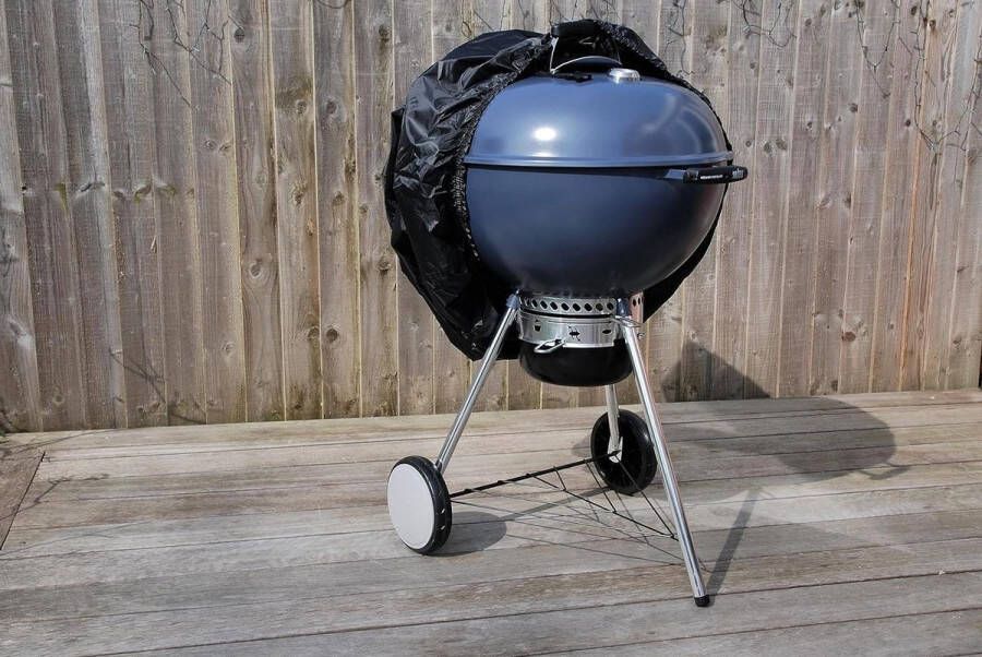 Waterdichte BBQ hoes Ronde Waterkoker Elastische Zoom Barbecue Heavy Duty Grill Outdoor Beschermhoes Extra Sterke Bescherming BBQ hoes rond