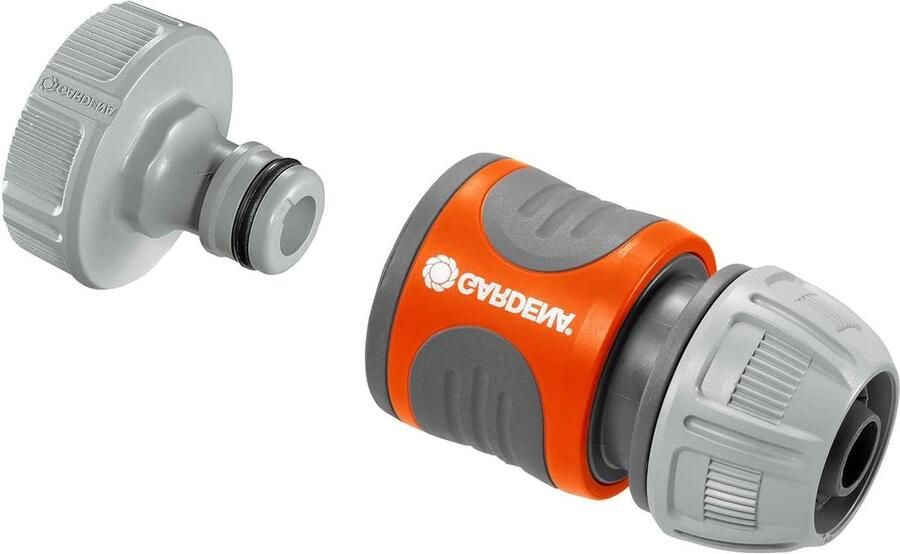Waterdief Slangkoppeling voor 13 mm Slangen Aansluitset voor Pompen met G 1 buitendraad 1752-20 Waterdief