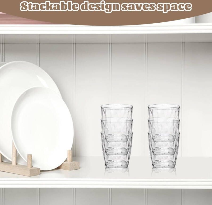 Waterdrinkglazen Cocktailglazen 6 stuks