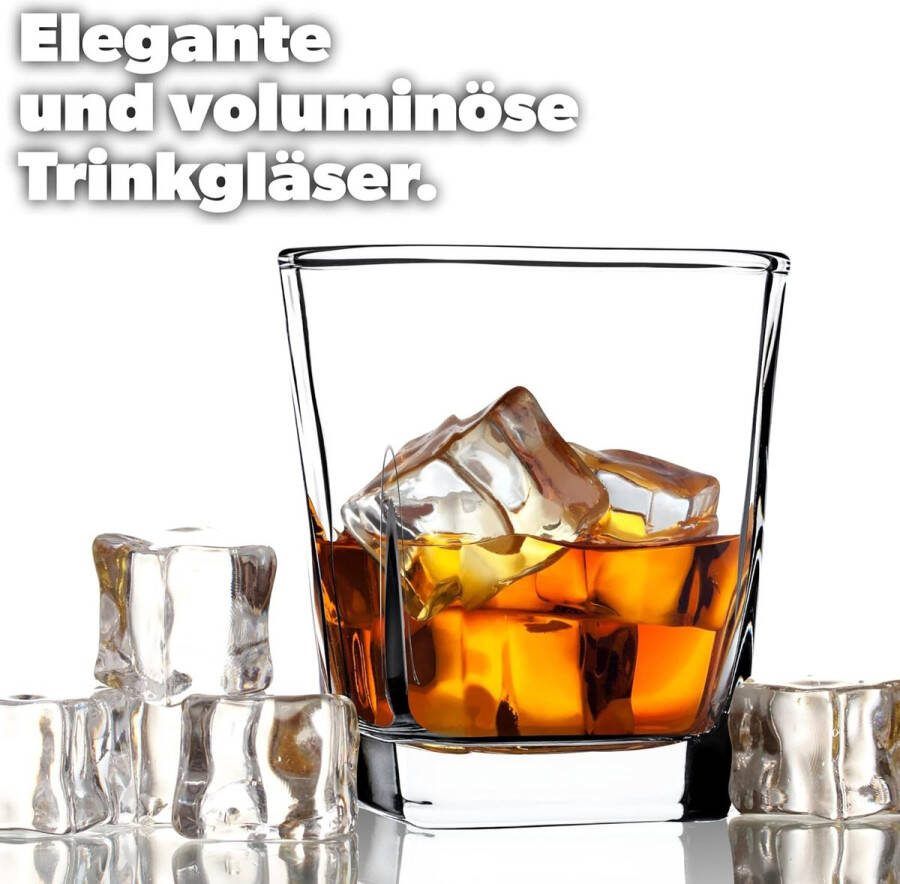 Waterdrinkglazen Cocktailglazen set van 12