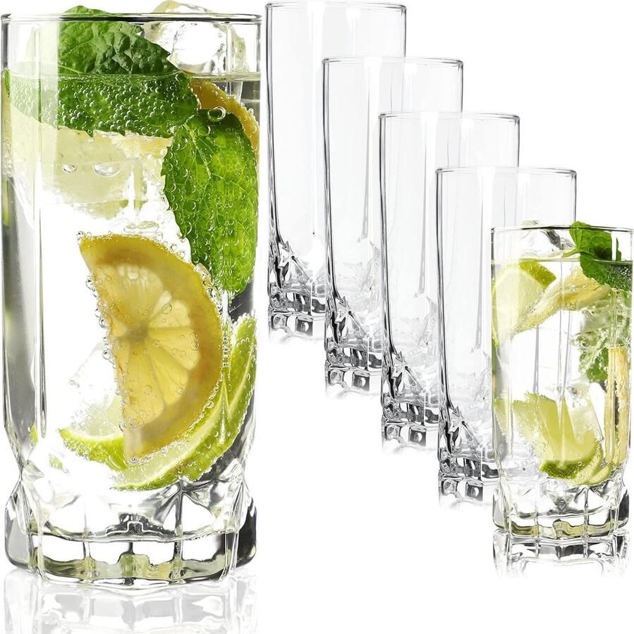 Waterdrinkglazen Cocktailglazen set van 12
