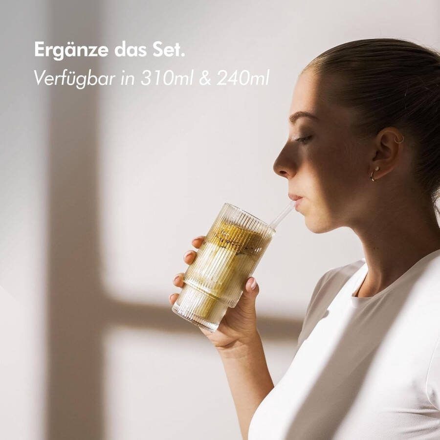 Waterdrinkglazen Cocktailglazen set van 4
