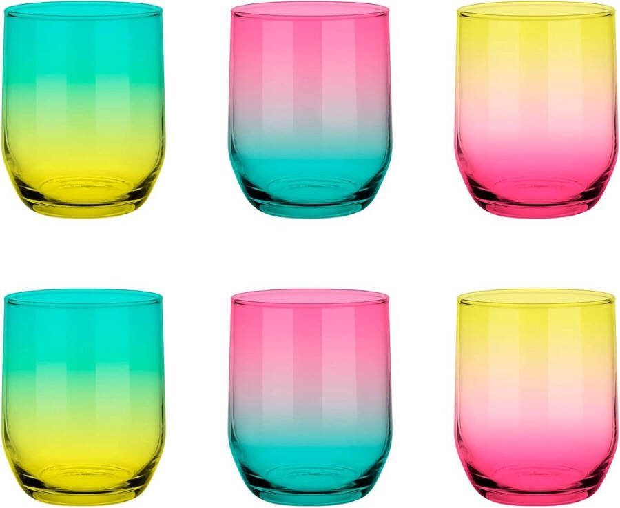 Waterdrinkglazen Cocktailglazen Set van 6