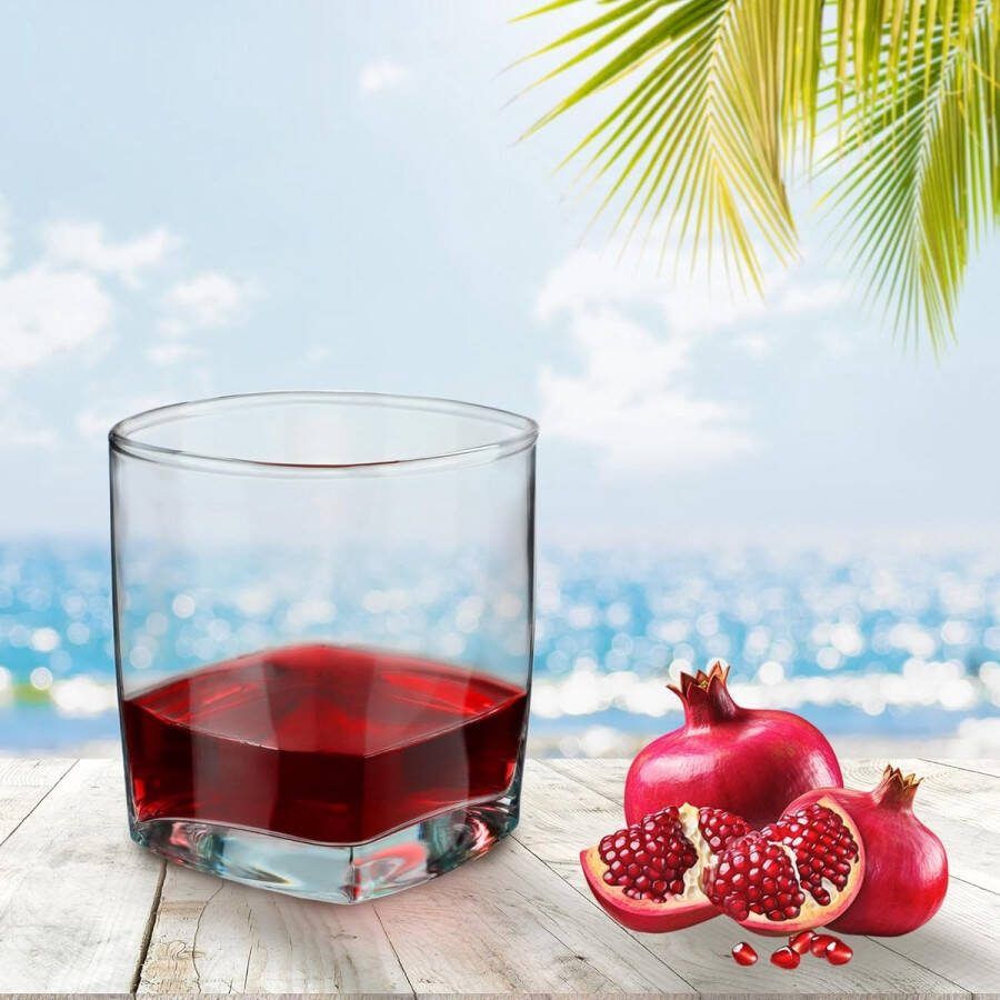 Waterdrinkglazen Cocktailglazen set van 6