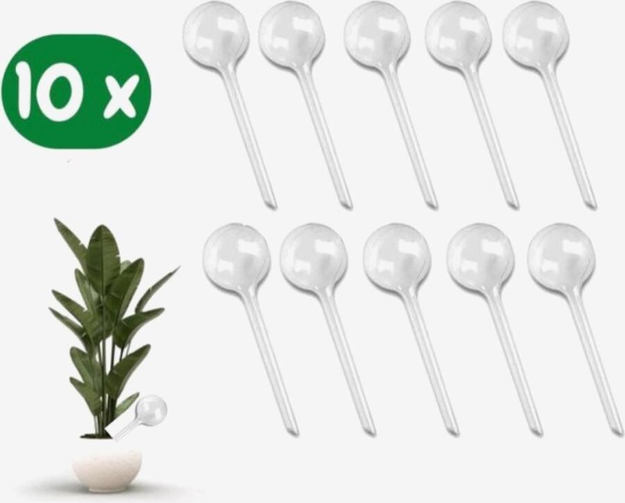 Waterdruppelaar set van 10 stuks voor planten transparant Waterdruppelaar voor kamerplanten – Waterbol Waterdruppelaar voor planten Watergeefsysteem