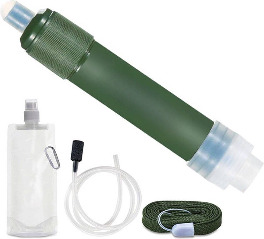 Waterfilter Survival Waterfilter Outdoor Waterzuiveringsapparaat Waterzuivering Outdoor Survival Kit