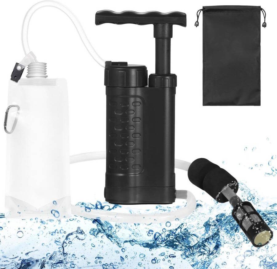 Waterfilter Survival Waterfilter Outdoor Waterzuiveringsapparaat Waterzuivering Outdoor Survival Kit